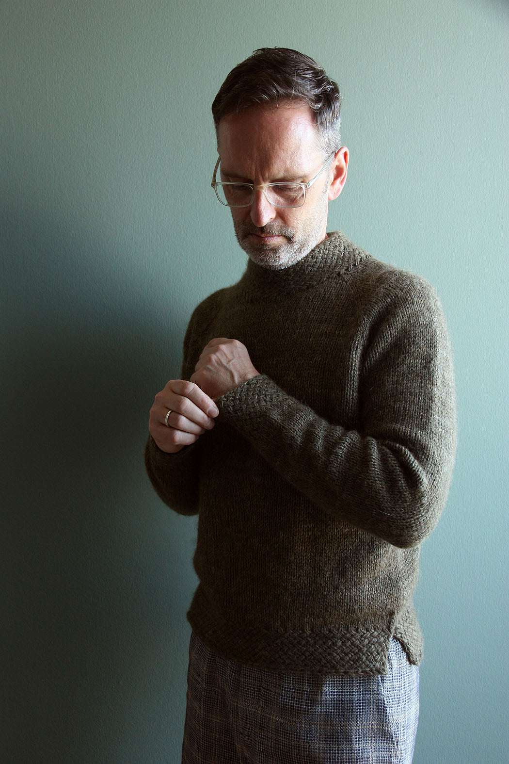LOOM SWEATER | Pulli im Strukturmuster „gewebte Maschen“