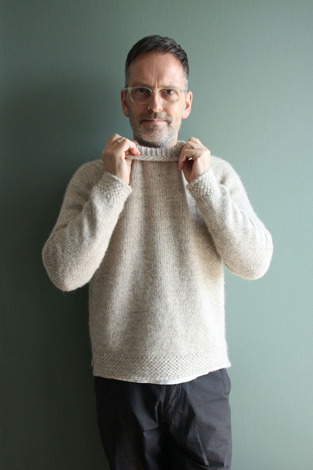 LOOM SWEATER | Pulli im Strukturmuster „gewebte Maschen“
