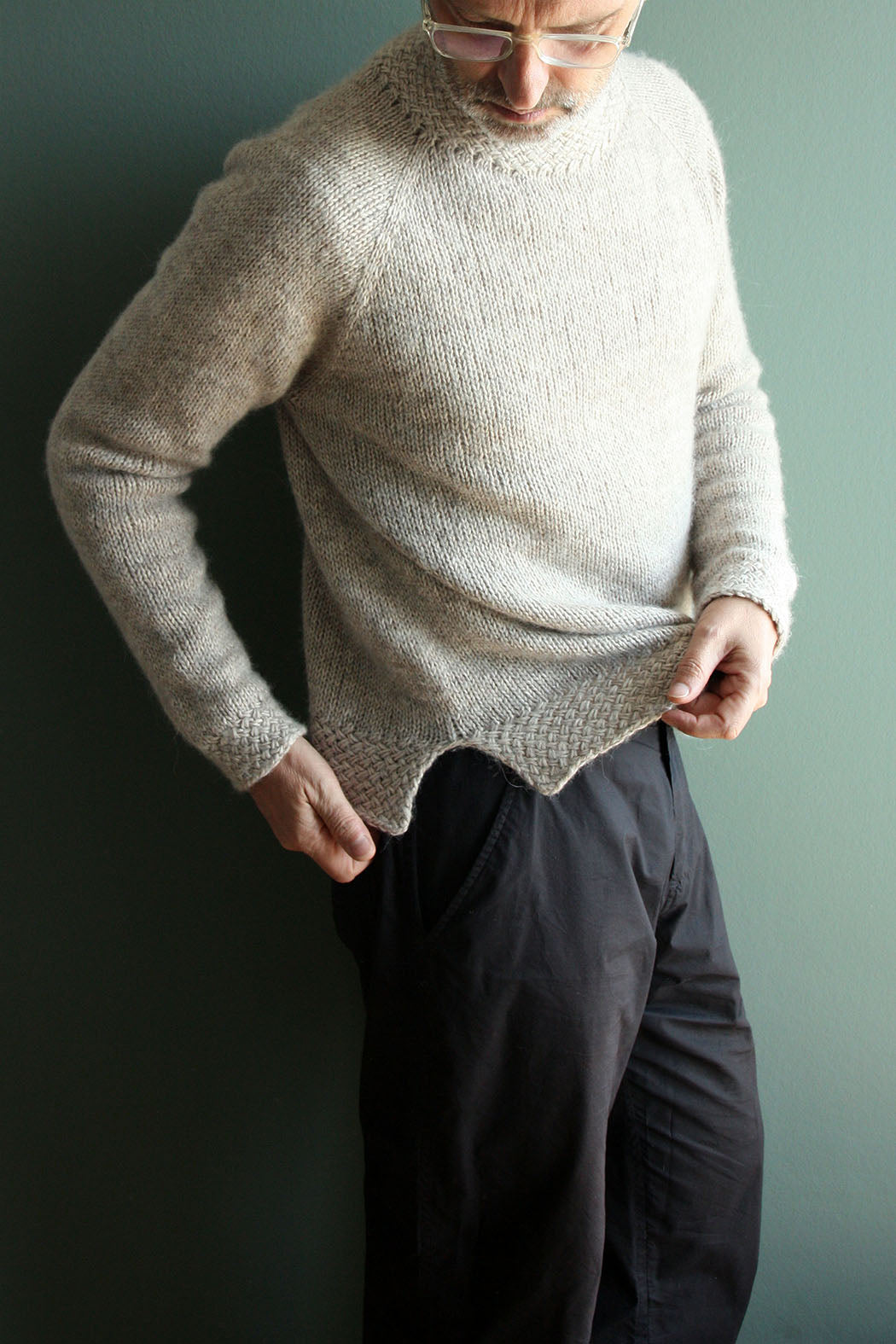 LOOM SWEATER | Pulli im Strukturmuster „gewebte Maschen“