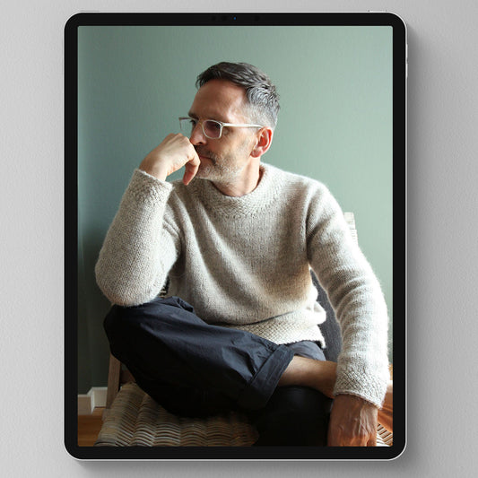 LOOM SWEATER | Pulli im Strukturmuster „gewebte Maschen“