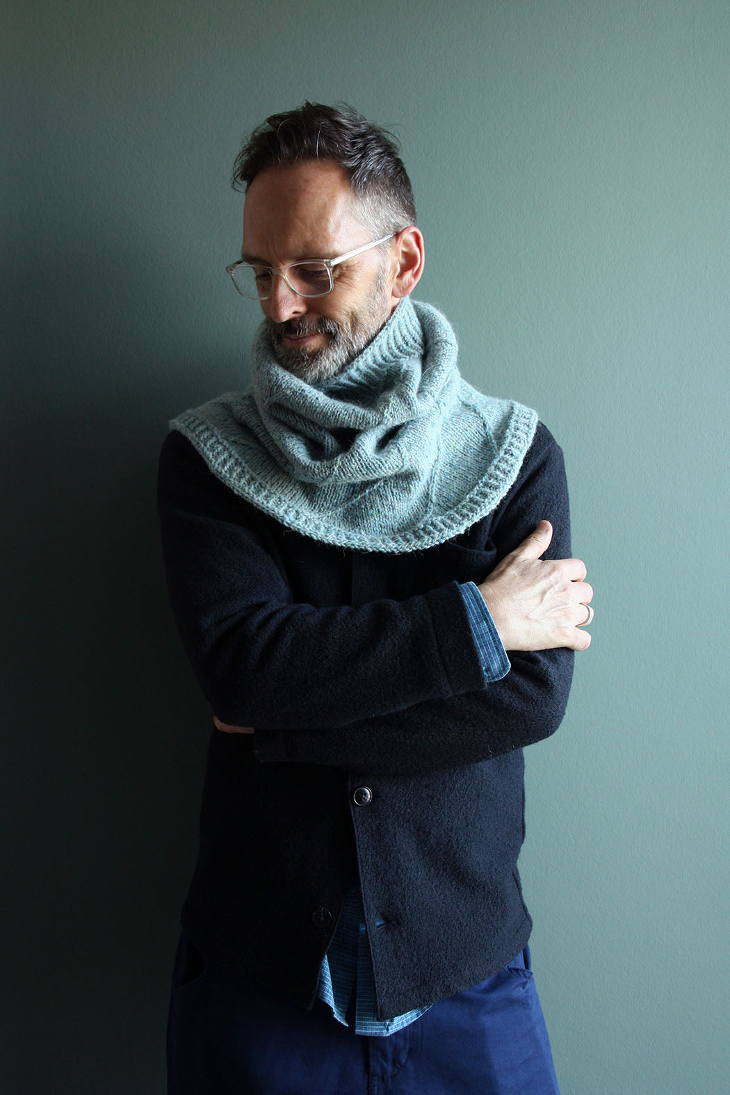WHELK COWL | textured neckwarmer with yoke