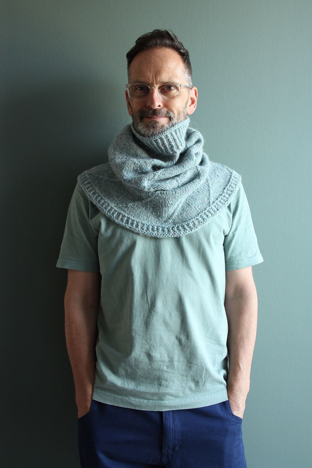 WHELK COWL | textured neckwarmer with yoke
