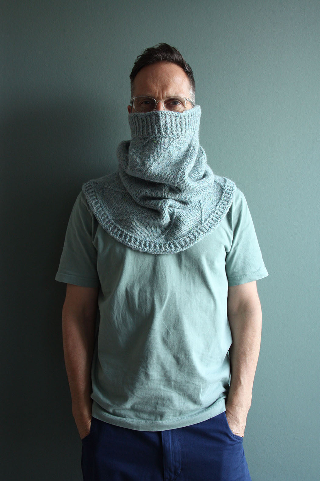 WHELK COWL | textured neckwarmer with yoke