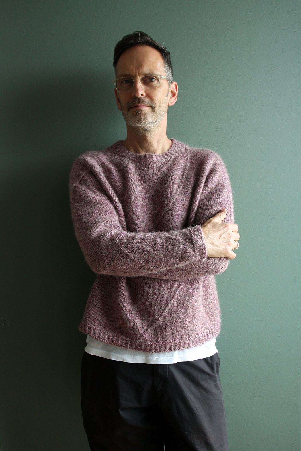 WHELK SWEATER | Pullover mit Rundpasse im Strukturmuster