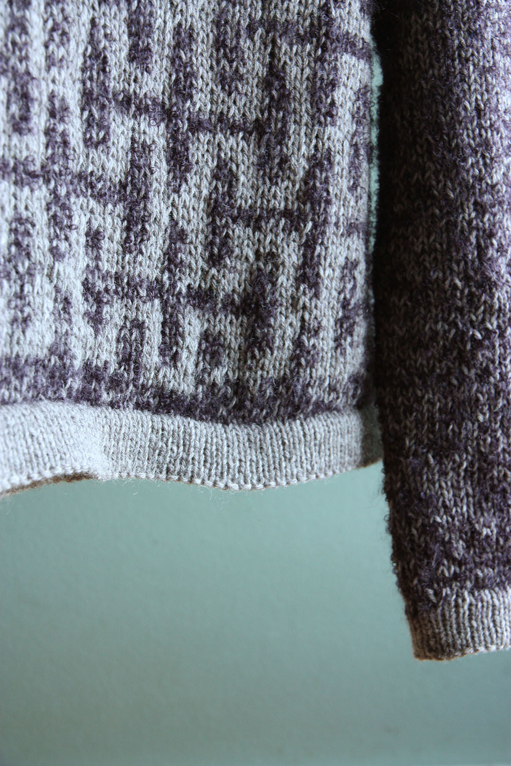 HANSEATIC SWEATER | Bouclé Pullover mit U-Boot Ausschnitt