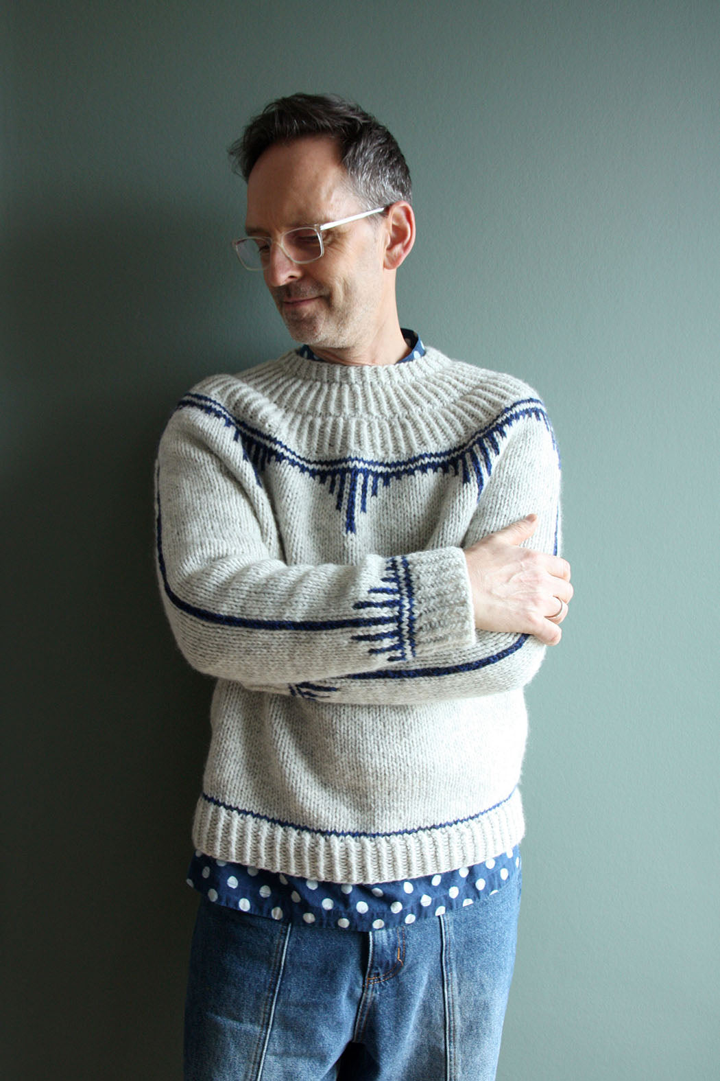 MÅRVEJ SWEATER | Pullover mit Zwiebelmuster