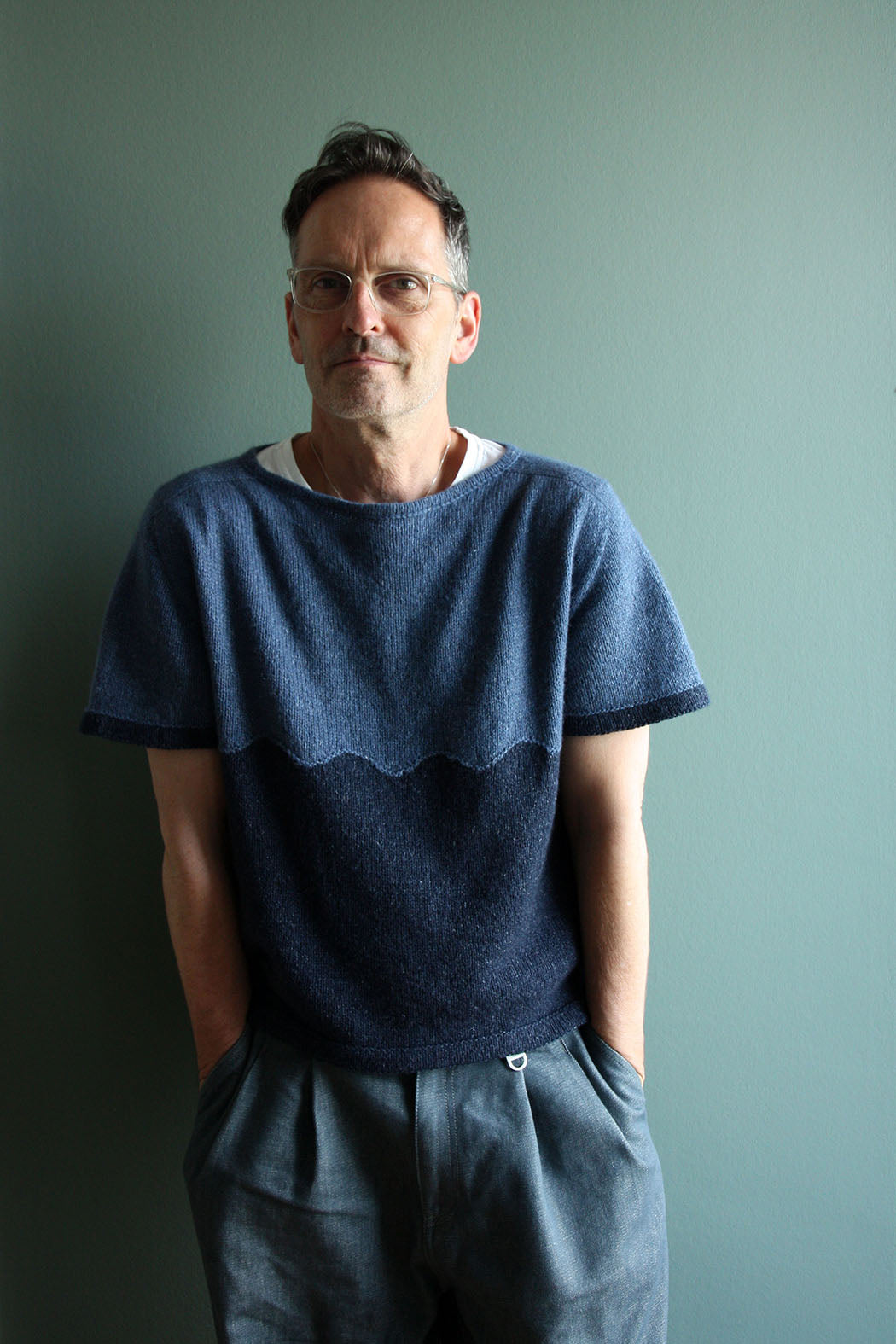 RISE TEE | grafisches T-Shirt mit Sattelschulter